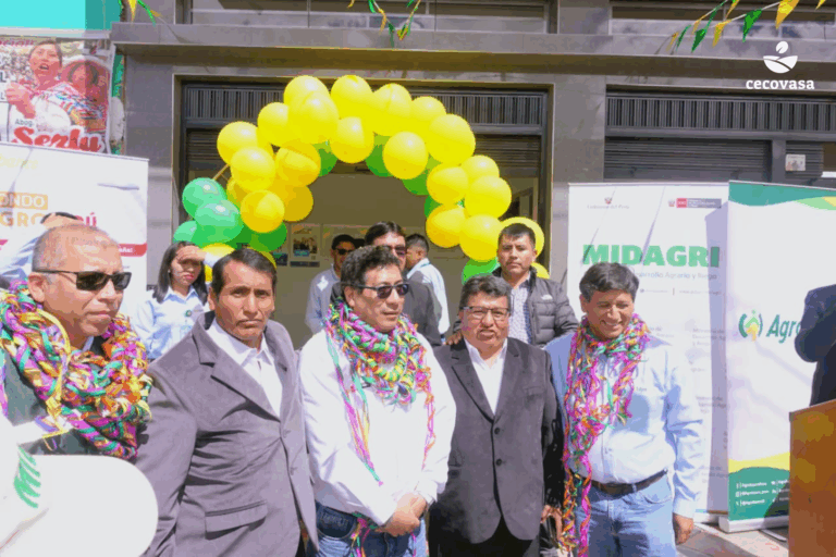 MIDAGRI y Agrobanco reafirman su compromiso con Cecovasa Ltda.