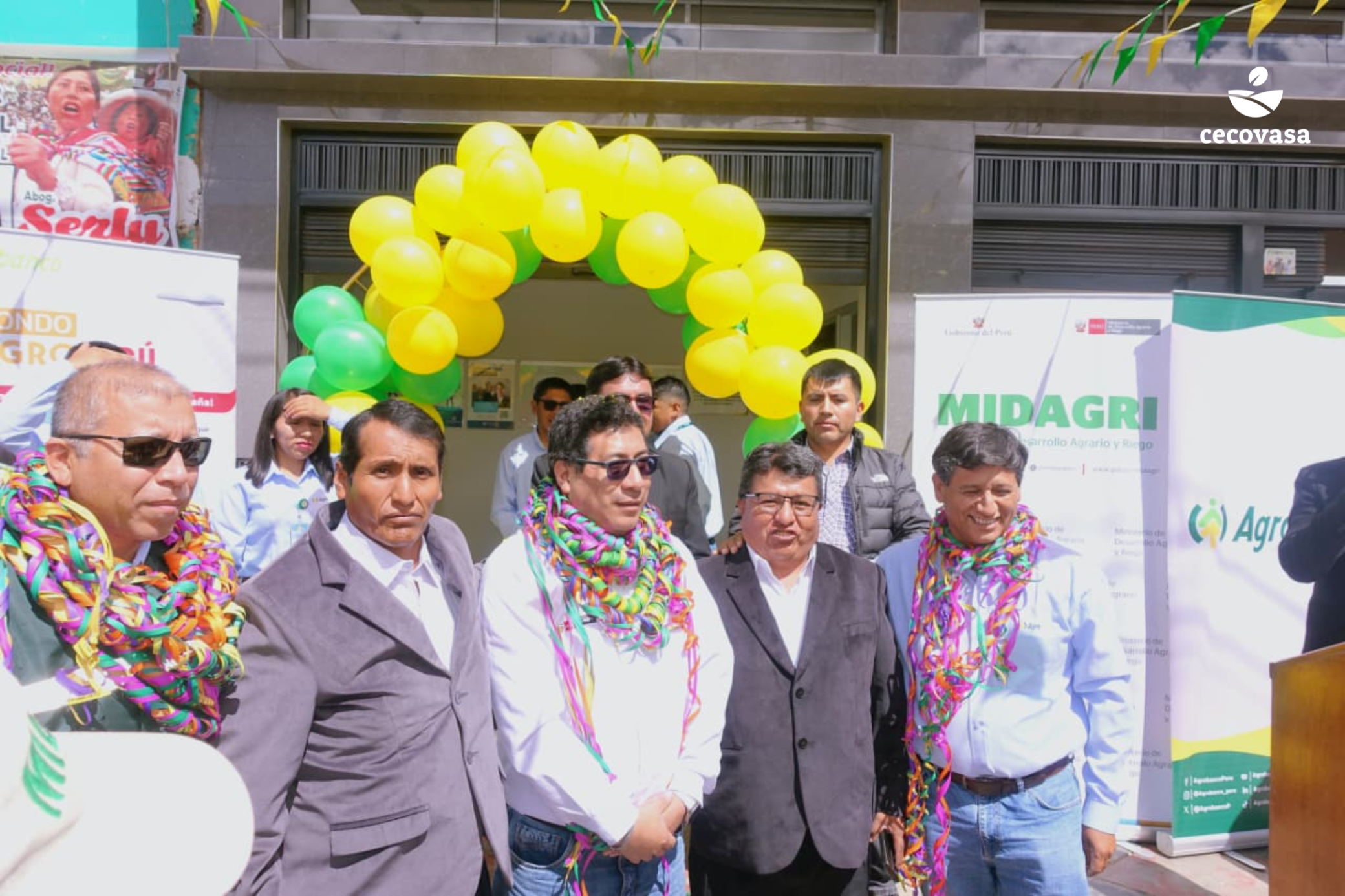 MIDAGRI y Agrobanco reafirman su compromiso con Cecovasa Ltda.